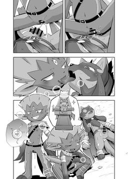 aura_(pkmst), rubellite_(pkmst), nintendo, pokemon, yamatokuroko965