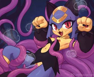 palworld, pocketpair, purplealacran, 4_fingers, anthro