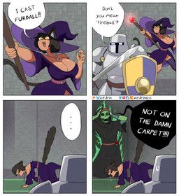 zedrin, 4_panel_comic, animal_humanoid, armor, belt