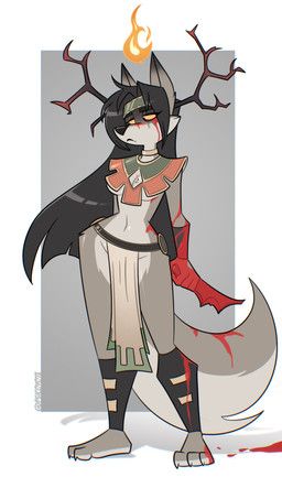 veronica_(psicoyote), psicoyote, accessory, anthro, black_hair