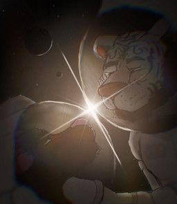 skyjoy, anthro, armor, astronaut, beard