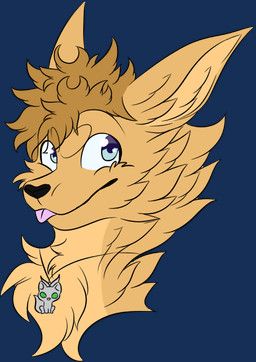 kelly_(dawnthedragon), anfani_(artist), anthro, blep, blue_eyes