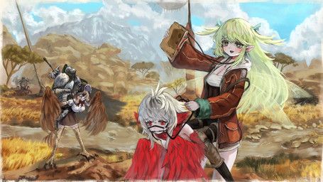 beast_of_distraction_(black_souls), beast_of_the_bright_star_(black_souls), bellcaller_bellman_(black_souls), dodo_(black_souls), goose_(black_souls)