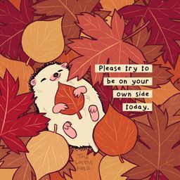 the_latest_kate, :3, ambiguous_gender, autumn, autumn_leaves