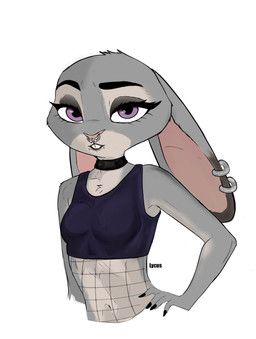 judy_hopps, disney, zootopia, kisu-inu, alternative_fashion