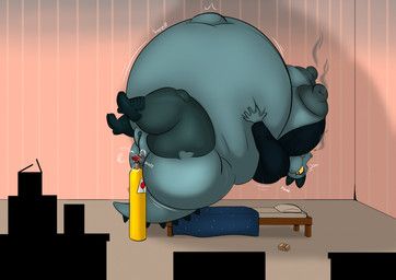 bea_santello, night_in_the_woods, dragonfron, air_inflation, air_puff
