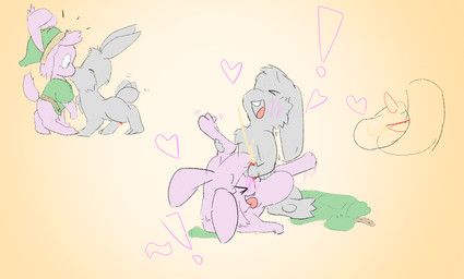 link_(rabbit_form), nintendo, the_legend_of_zelda, bunkymate, anal