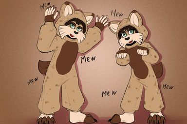 dana_(vizelius), dank_(vizelius), vizelius, animal_onesie, anthro
