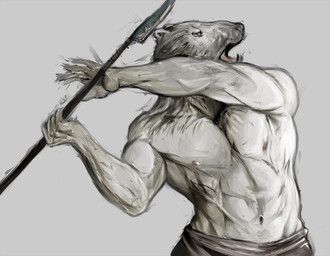 deriaz, 5_fingers, abs, animal_head, animal_humanoid