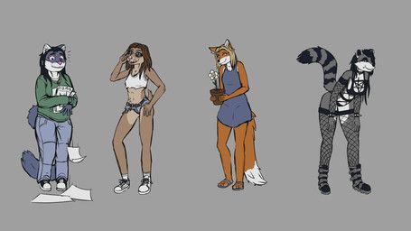 bethany_anderson, artifexincognitus, alternative_fashion, anthro, armwear