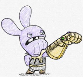 thanos, marvel, raving_rabbids, rayman_(series), ubisoft