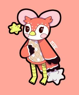 celeste_(animal_crossing), animal_crossing, nintendo, monstergirlreality, 3_toes