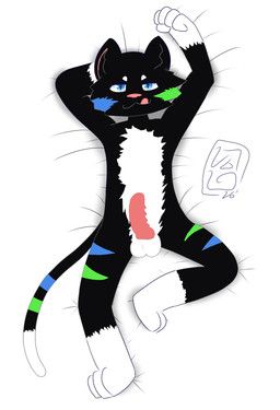 mako_(meowforever330), yuii_chen!, animal_genitalia, animal_penis, anthro