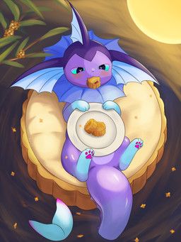 mid-autumn_festival, nintendo, pokemon, eeveeskies, ambiguous_gender
