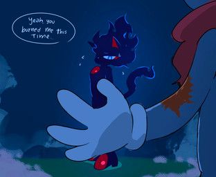 cinder_the_fire_entity, fan_character, rush_the_rabbit, sega, sonic_the_hedgehog_(series)