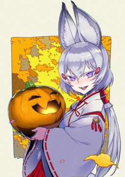 tenma_maemi, tenma_maemi_(shrine_maiden), halloween, phase_connect, vtuber