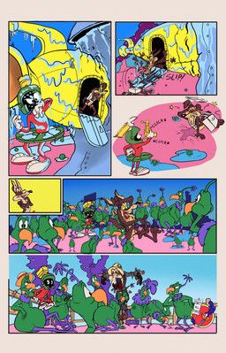 marvin_the_martian, road_runner_(looney_tunes), wile_e._coyote, looney_tunes, that's_all_folks