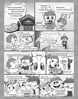alice_(animal_crossing), peggy_(animal_crossing), stinky_(animal_crossing), victoria_(animal_crossing), villager_(animal_crossing)