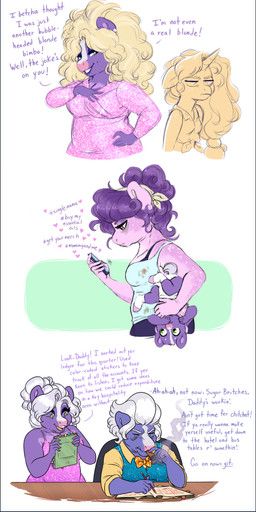 fan_character, gladmane_(mlp), glitzi_gladmane_(lopoddity), magnolia_may_(lopoddity), suri_polomare_(mlp)