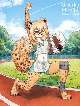 sena_ryan, unluckymireille, 4_toes, accessory, anthro