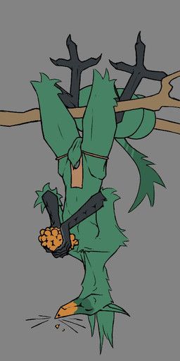 mythology, bullchicken, 3_toes, 5_fingers, anthro