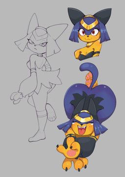 palworld, pocketpair, bensagaz, anthro, big_butt