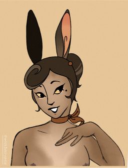 wick3dcryptid, accessory, animal_humanoid, anthro, areola