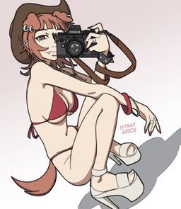 mitsu_inumoto, nikon, hitsujigoods, 4_ears, animal_humanoid