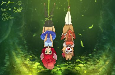 frenchy_(witchfallgame), sophie_(forest_fever), the_blondeh, accessory, anthro