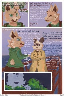 aeson_(koffeecake), jay_(koffeecake), koffeecake, anthro, backpack