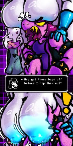 kris_dreemurr, queen_(deltarune), ralsei, susie_(deltarune), deltarune