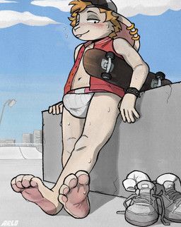 mark_(markybuns), arloatdusk, anthro, baseball_cap, blonde_hair