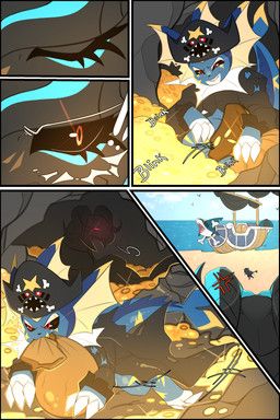 adriana_(itssundownn), charybdis_(royalchomper), nintendo, pokemon, slizzter