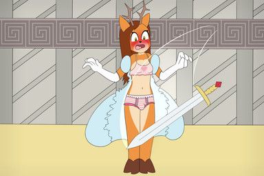 ponponthedreambunny, animate_inanimate, anthro, antlers, artiodactyl