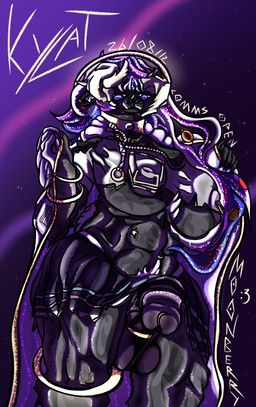 kylat621, accessory_glint, anthro, balls, bell