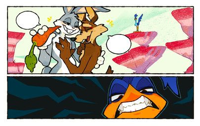 bugs_bunny, road_runner_(looney_tunes), wile_e._coyote, image_comics, invincible_(image_comics)