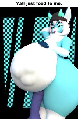 blu_(bludoe), anaroth, abdominal_bulge, ambiguous_gender, ambiguous_prey