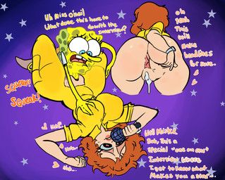 april_o'neil, spongebob_squarepants_(character), nickelodeon, spongebob_squarepants, teenage_mutant_ninja_turtles