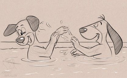 doggie_daddy, huckleberry_hound, augie_doggie_and_doggie_daddy, hanna-barbera, the_huckleberry_hound_show