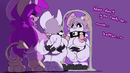 mistress_(nimmy), tefemmosus, anthro, areola, balls