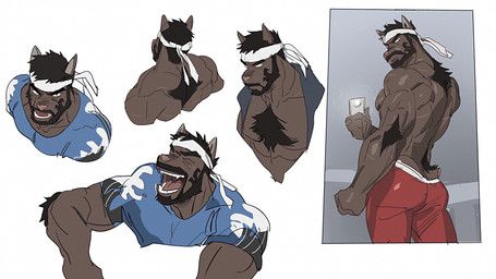 tsuyoshi_kaito, tooboshoo, ^_^, accessory, anthro