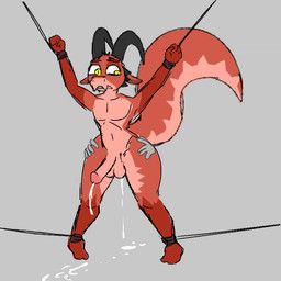 mythology, 2_horns, anal, anal_penetration, anthro
