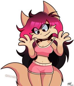 zarckets, 4_fingers, anthro, black_choker, black_hair