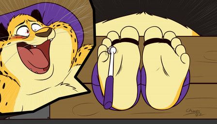 benjamin_clawhauser, disney, zootopia, chaos99, 5_toes