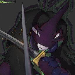 mazangui, 3_fingers, 4_arms, ambiguous_gender, antennae_(anatomy)