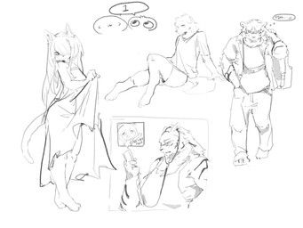 meckmeck00124, anthro, arm_support, arm_tuft, arms_bent
