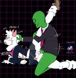 anon, kris_dreemurr, ralsei, deltarune, undertale_(series)