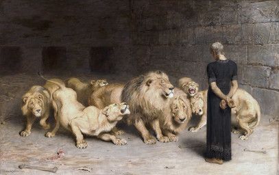 daniel_(biblical_figure), bible, public_domain, briton_riviere, 5_fingers