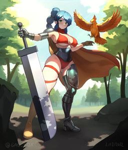 luccia_(heavy_hearts), rhen, rhen_(heavy_hearts), gad_ddx, armor