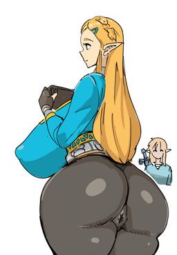 link, princess_zelda, nintendo, the_legend_of_zelda, batibatizekkyou